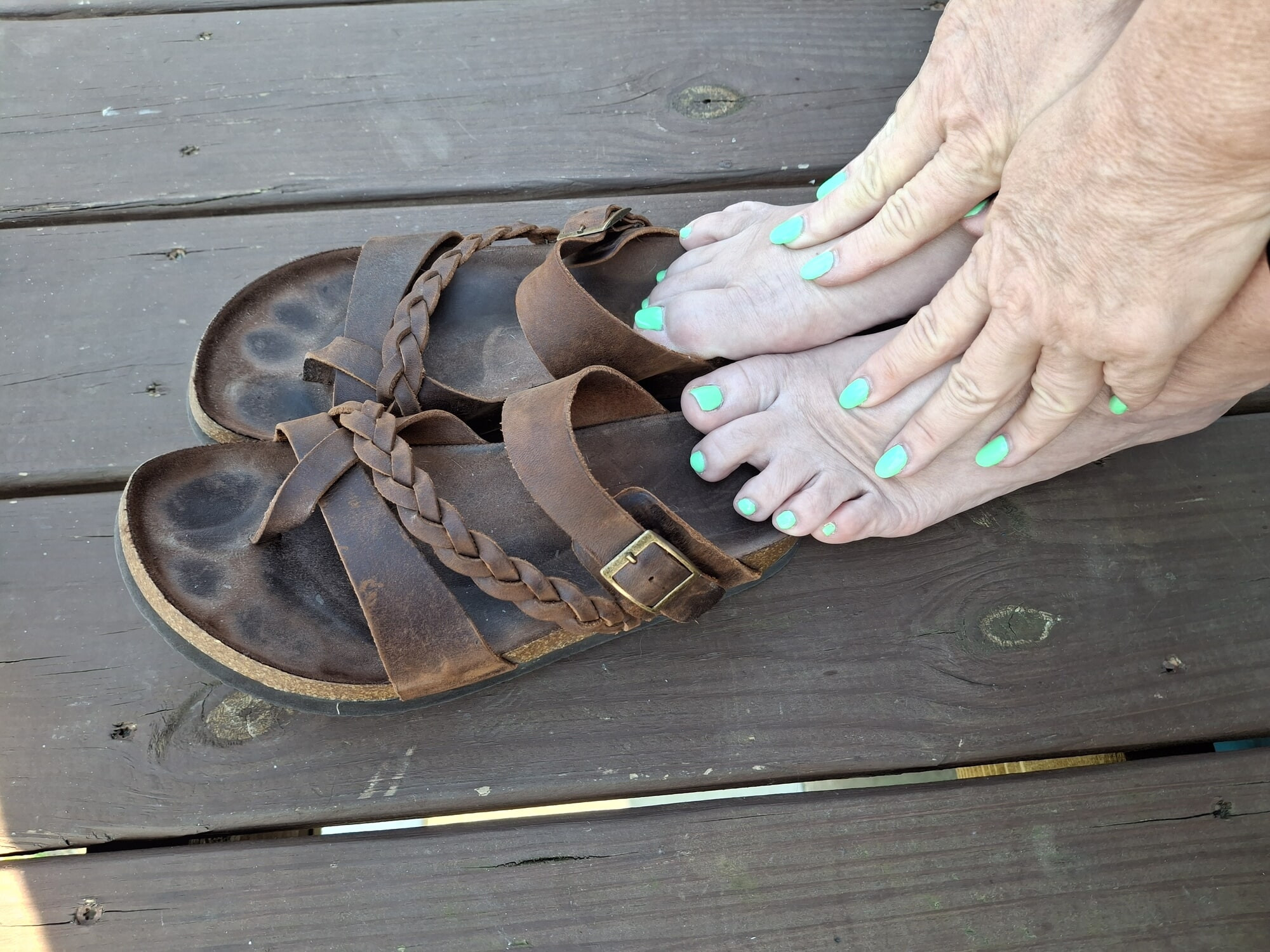Cute little green toes #11