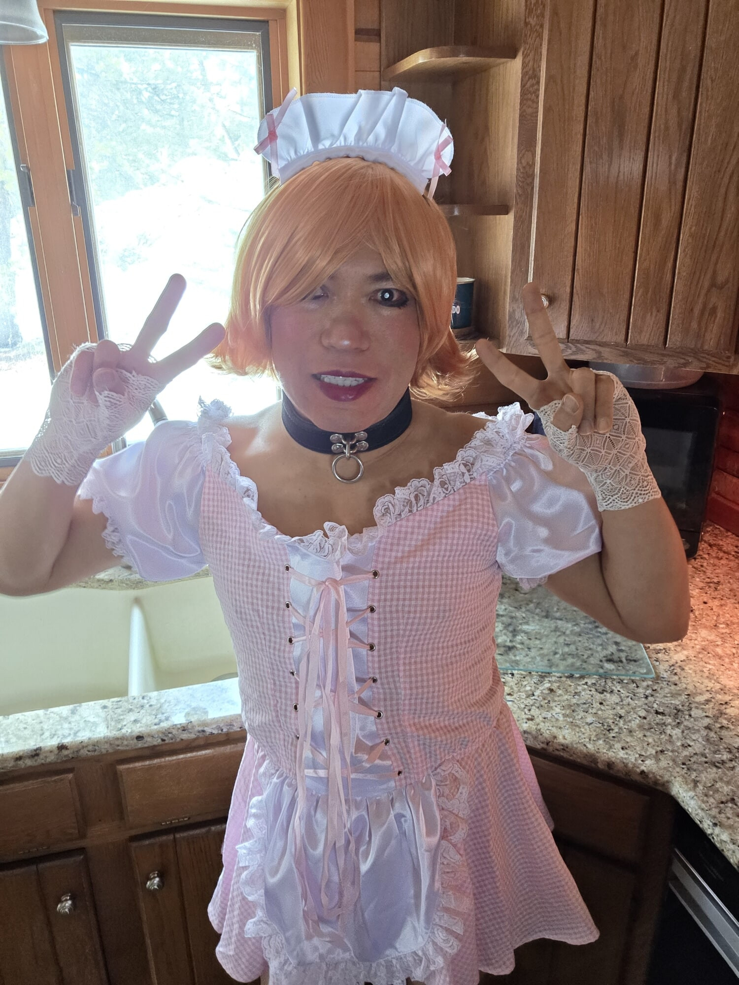 Chubby Pink Trans Maid #11