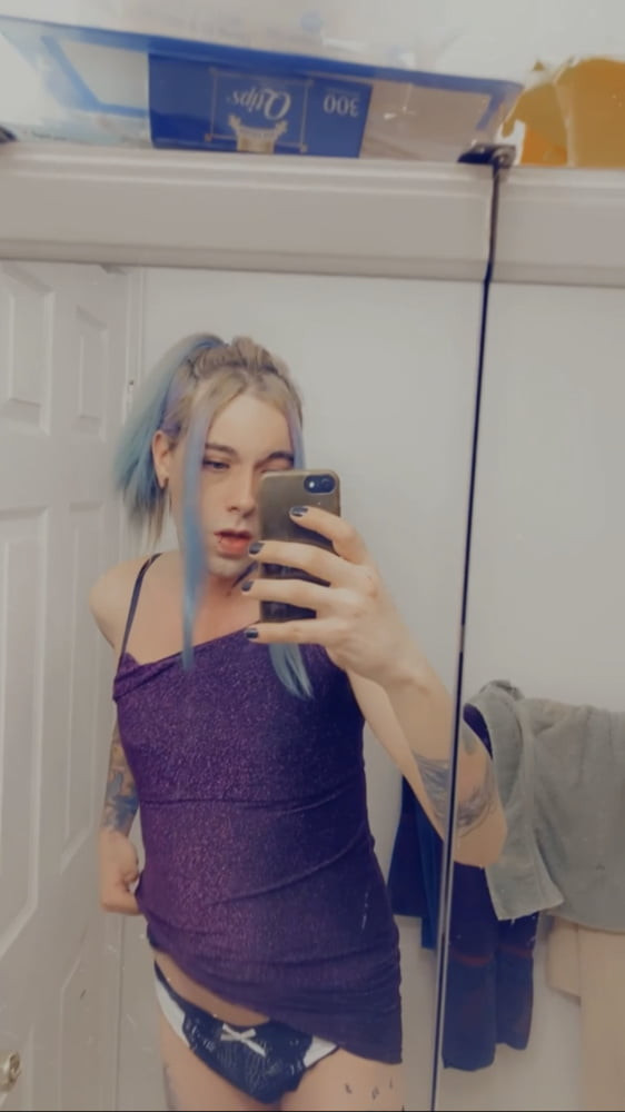 Hot Purple Minidress Slut