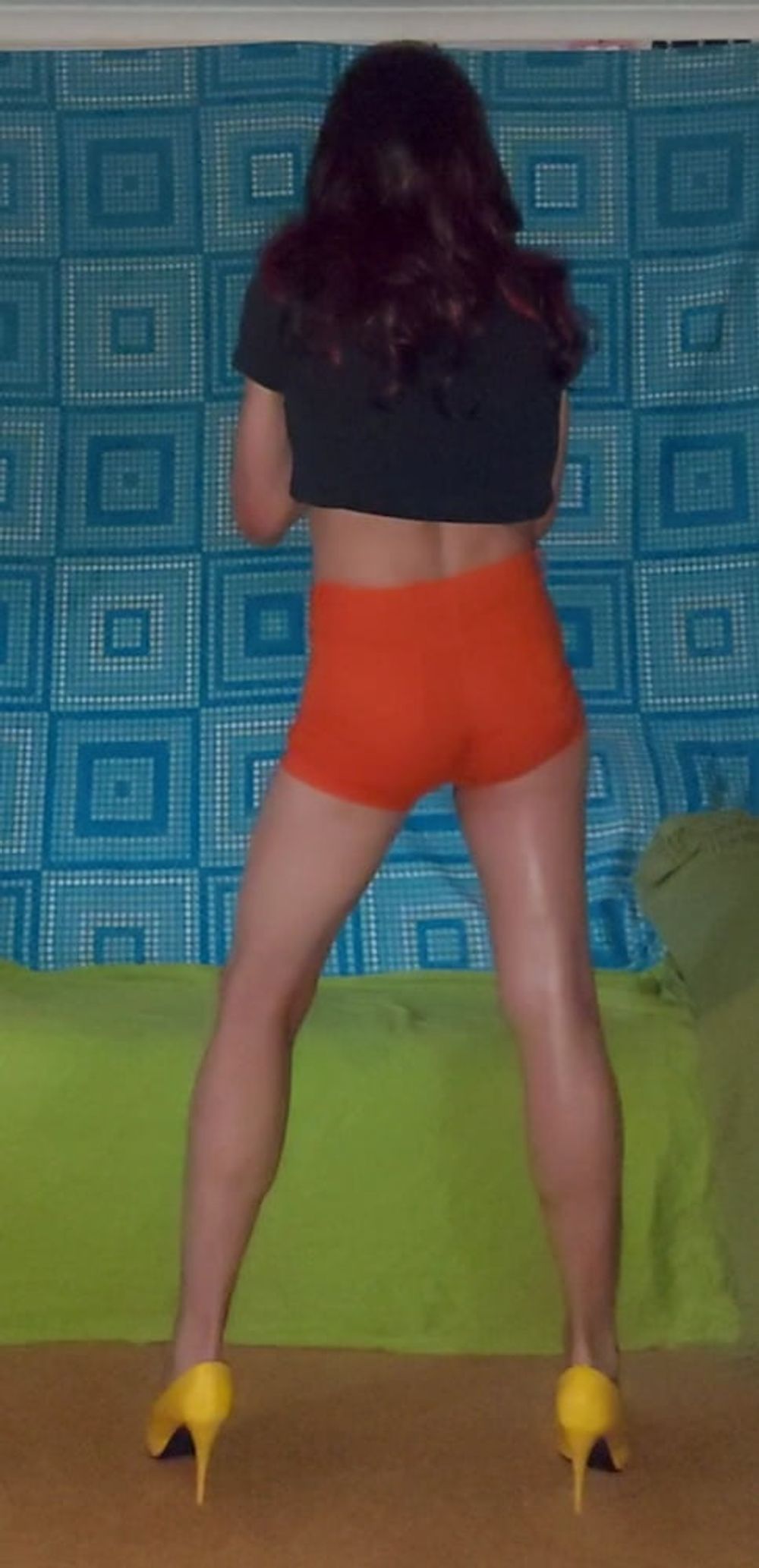 Orange shorts  #13