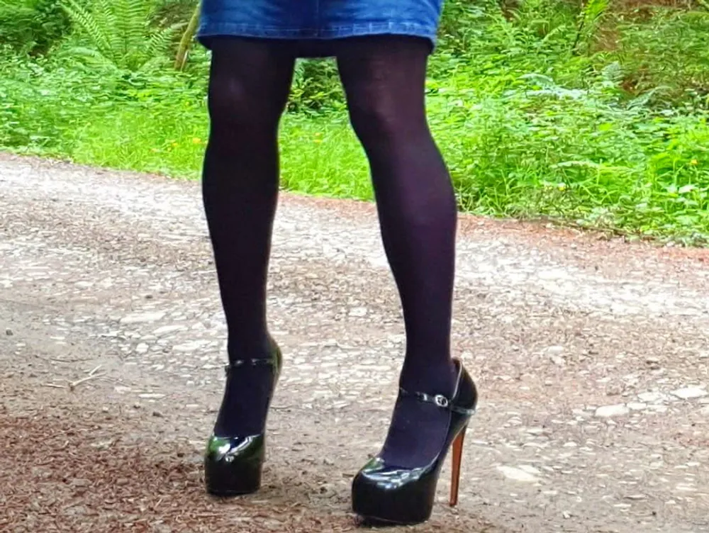 Sissy Grace in the Forest #5