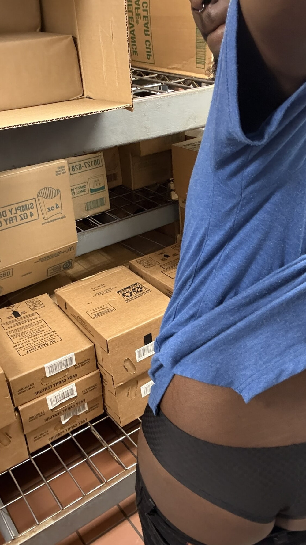 !!NSFW!! Me Being VERY Naughty At Work Pics  #12