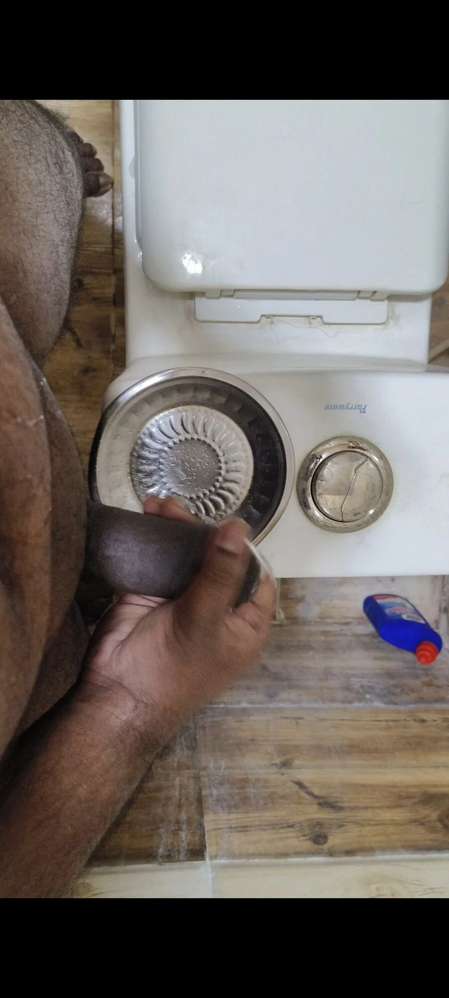 Cum on plate 
