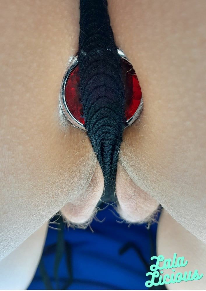 A Stunning Shoot With My Ruby Red Butt Plug #2