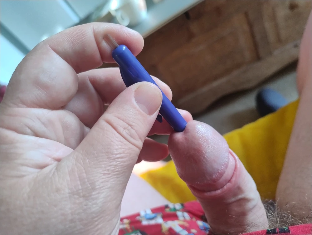 Bic dans mon sexe