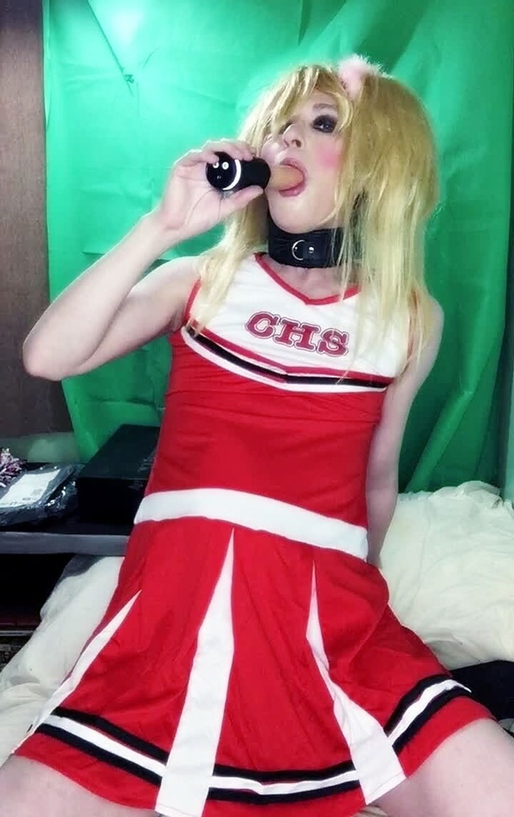 Sissy Crossdresser Cheerleader #12