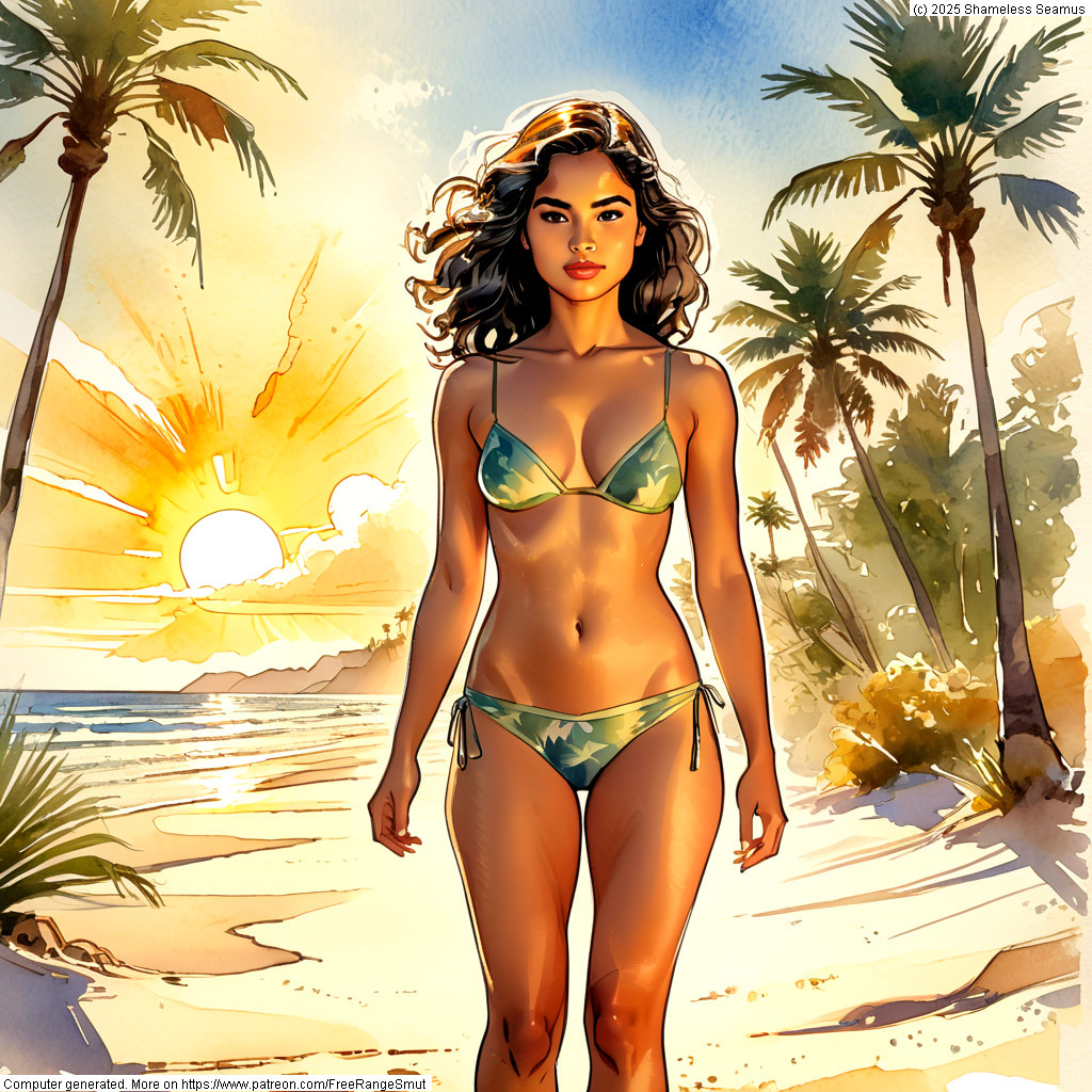 Beach Babe Barely Bewitching #28