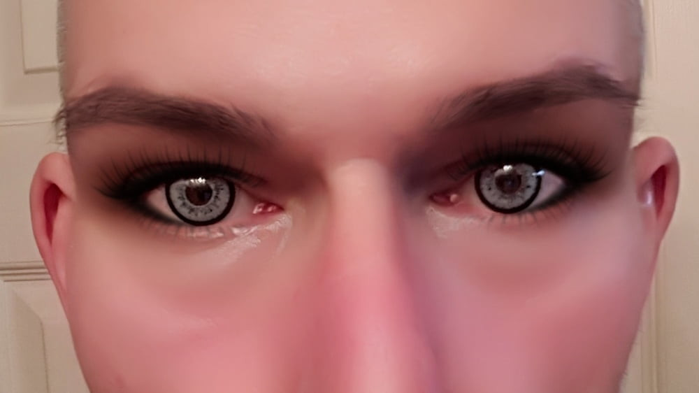 What have you done to its eyes?