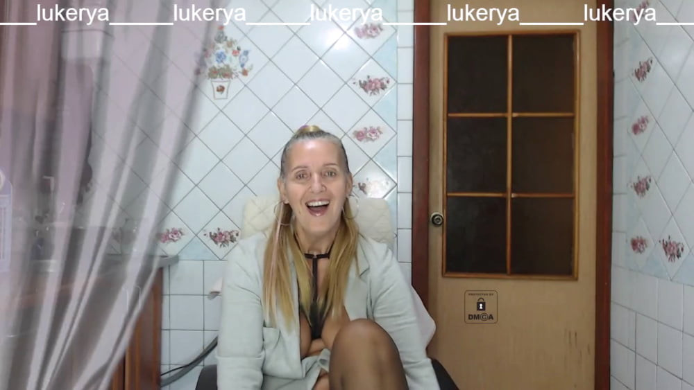 Trying on Lukerya panties #33