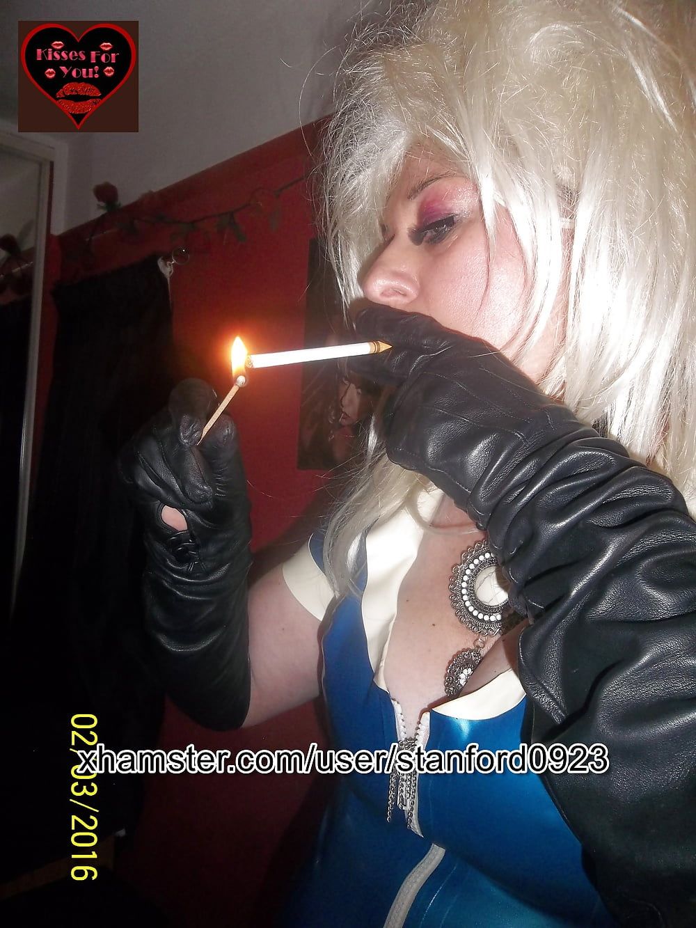 SMOKING SLUT IN RUBBER PT 1 #34