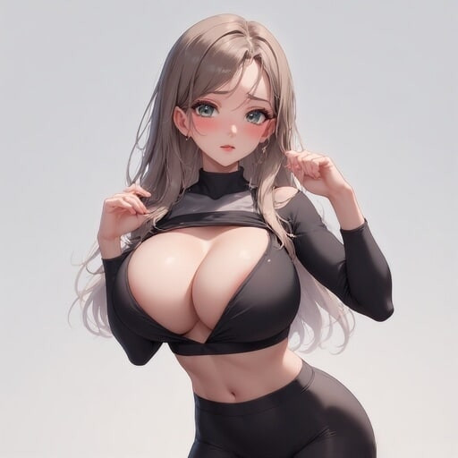 HENTAI HERMOSAS CHICAS ANIME CON ROPA  AJUSTADA #14