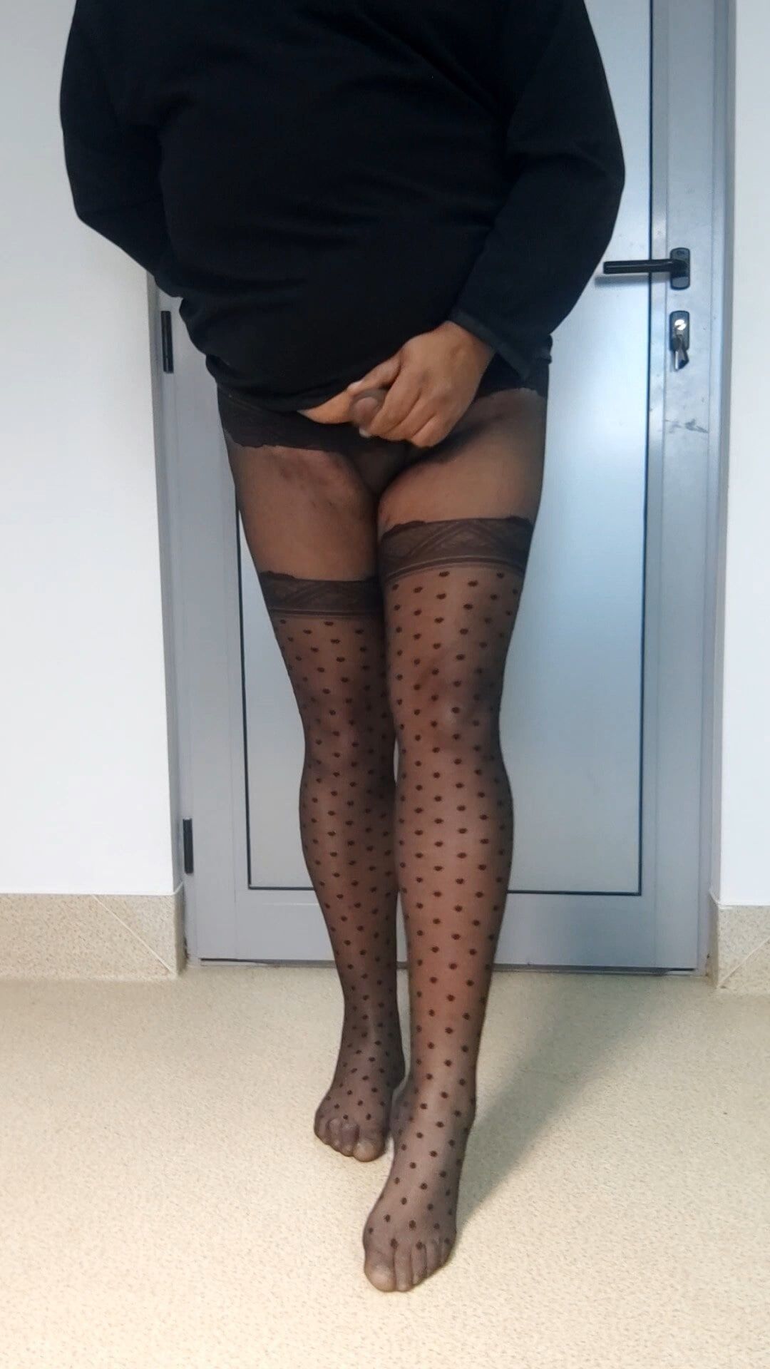 Black stockings pantyhose #10