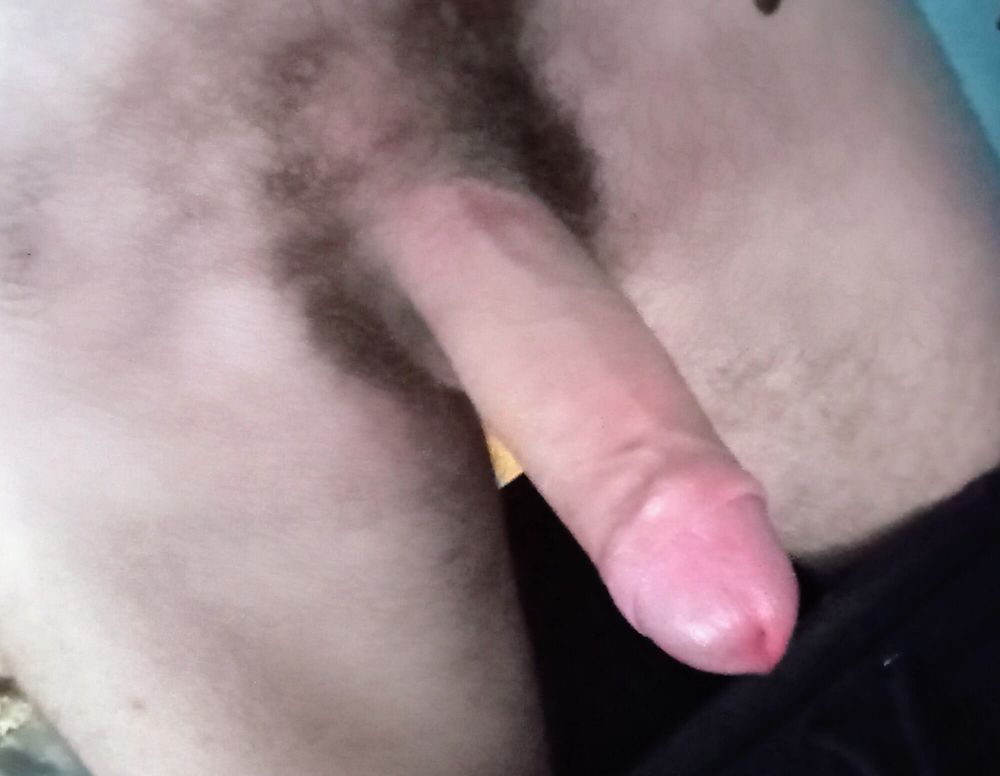 Big teen cock closeup #10