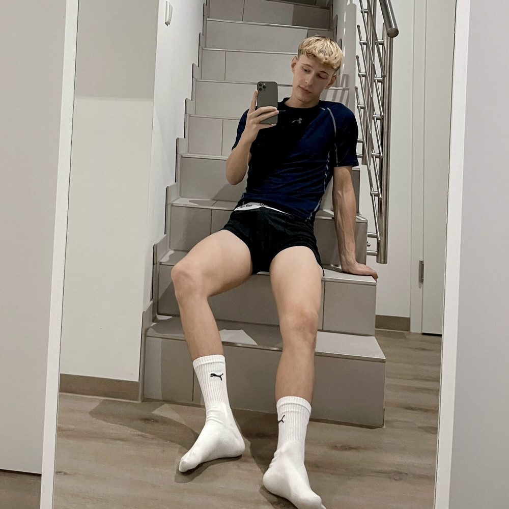 cute german twink boy jakob show his butt, dick and rosebud #6