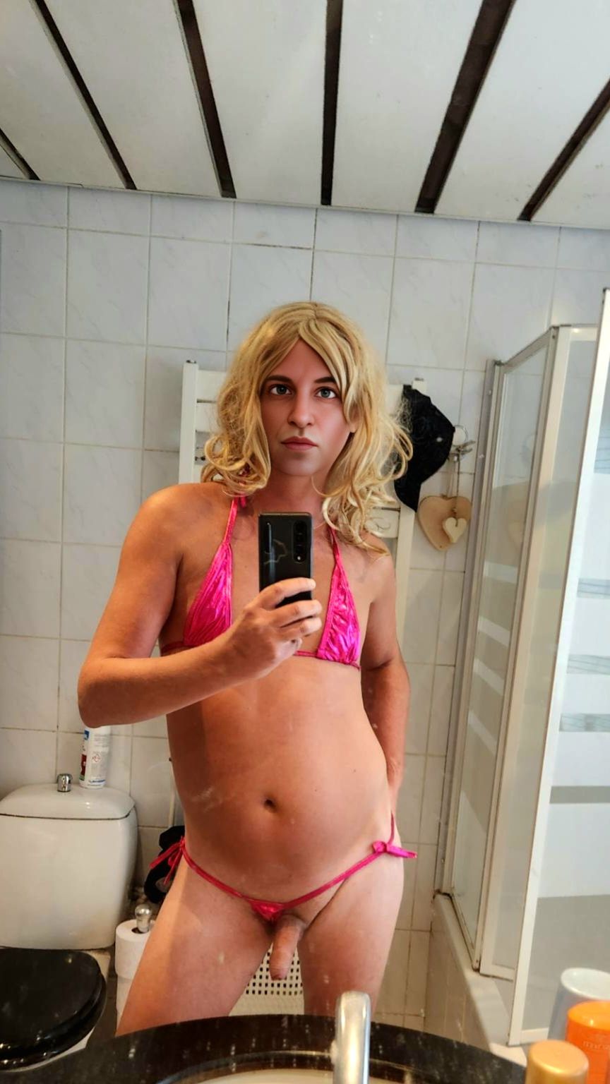 Dutch sissy crossdresser tgirl barbie FamkeJames  #14