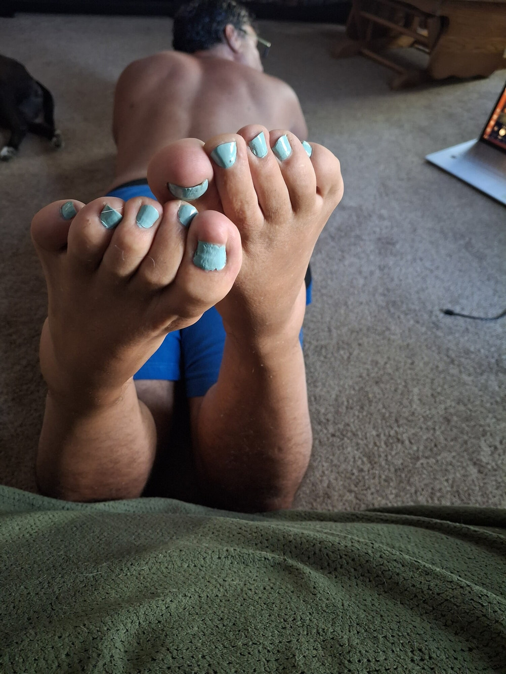 Posing my soles while on my knees #17