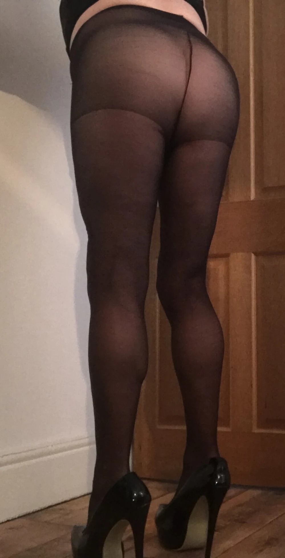 hot babe in black pantyhose #2