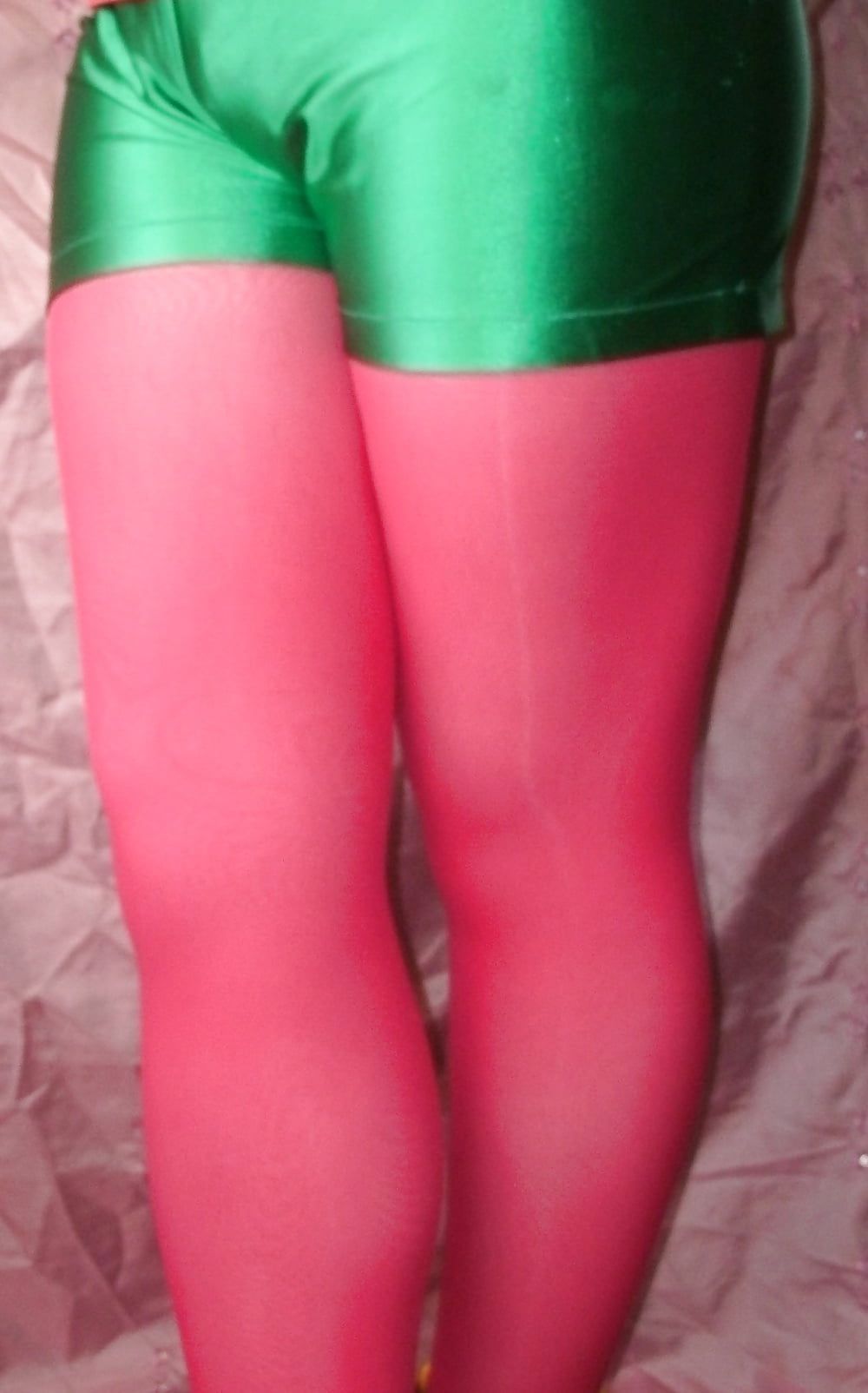 Sissy Boy Lovelaska - Red tights and Chupa Chups #4