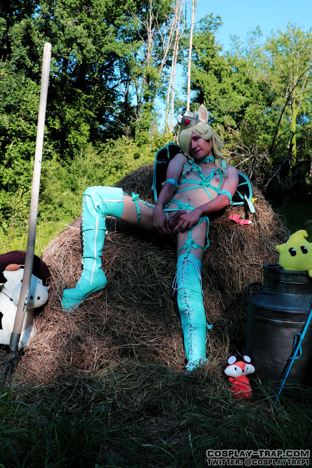 Fetish Cosplay Rosalina out of the barn #5