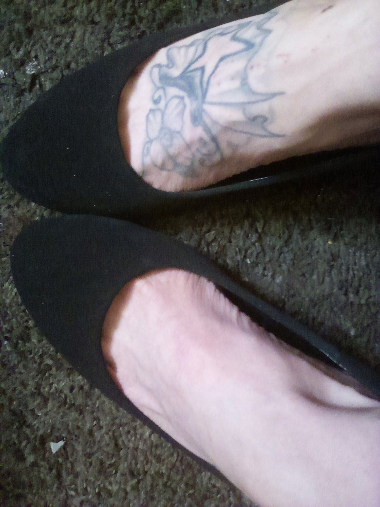 Tatted feet in heels #3
