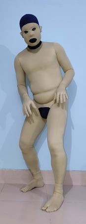 Zentai humananimal monkey man