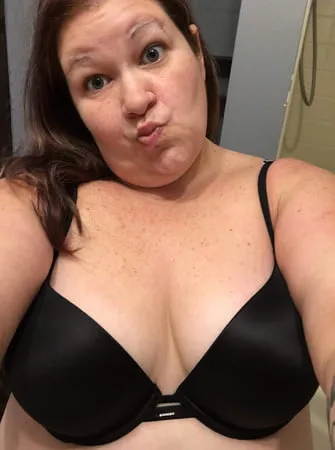 Trying on some new bras         