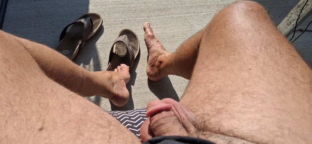 Showing off my Hairy legs #4