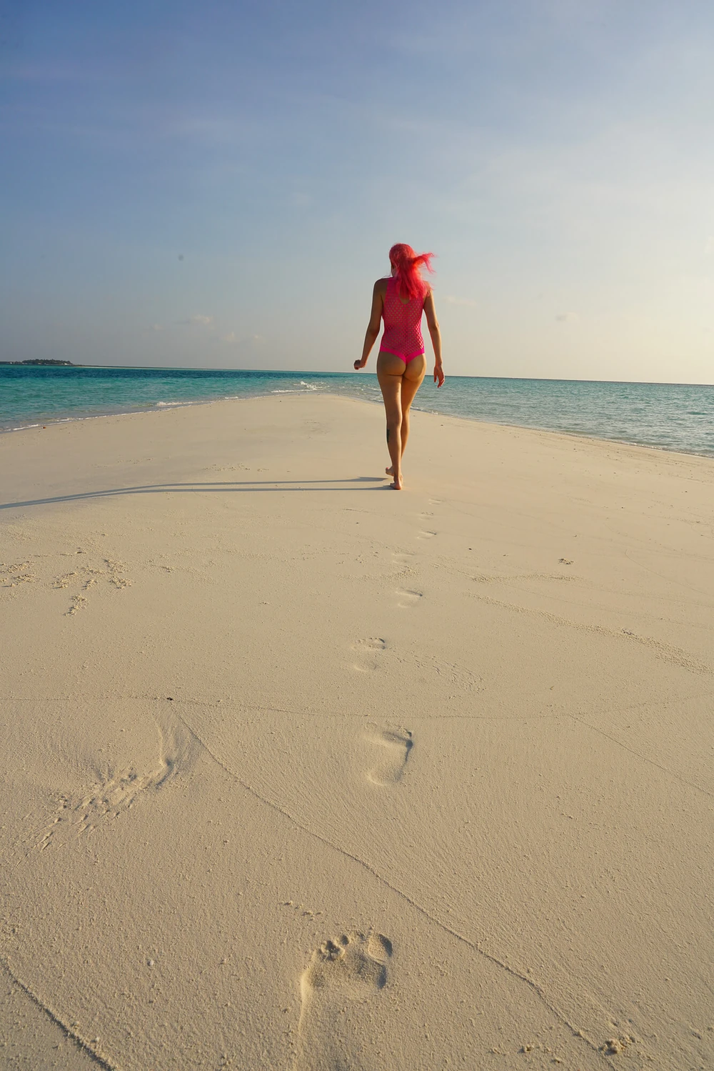 Vicky on the beach #2