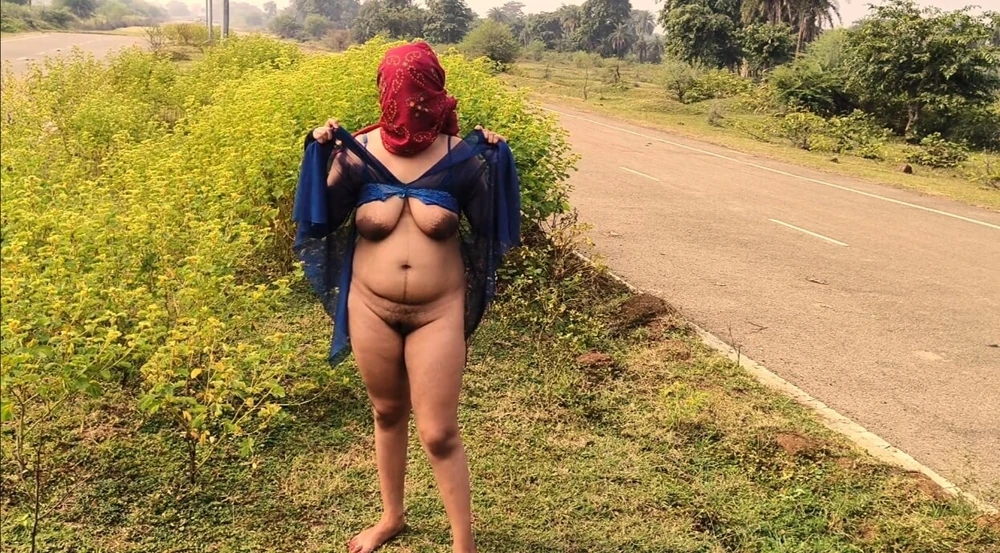 Indian village aunty Fucked by stranger and Creampie her pus #9