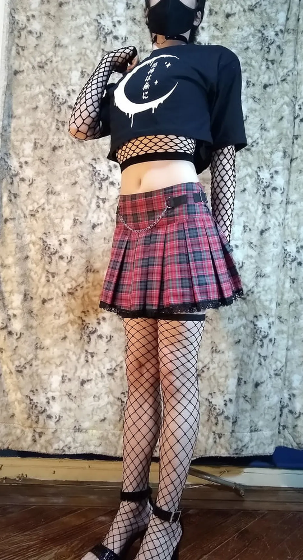 Punk Skirt Fishnet #2