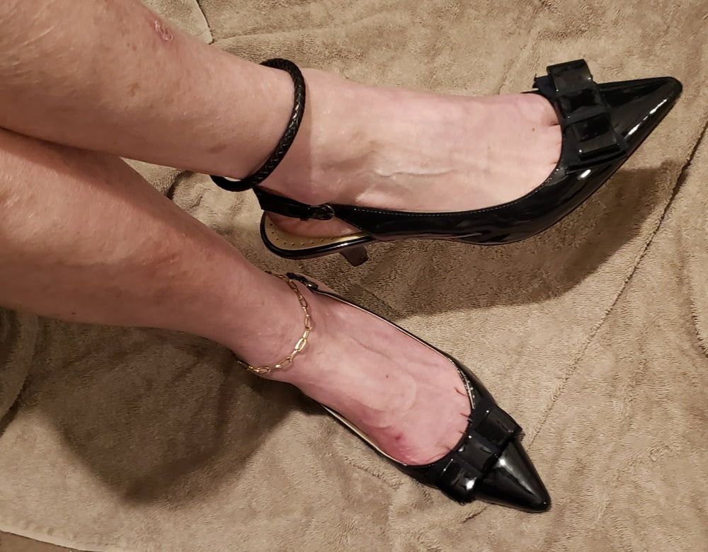 pedicure and cute kitten heels #8