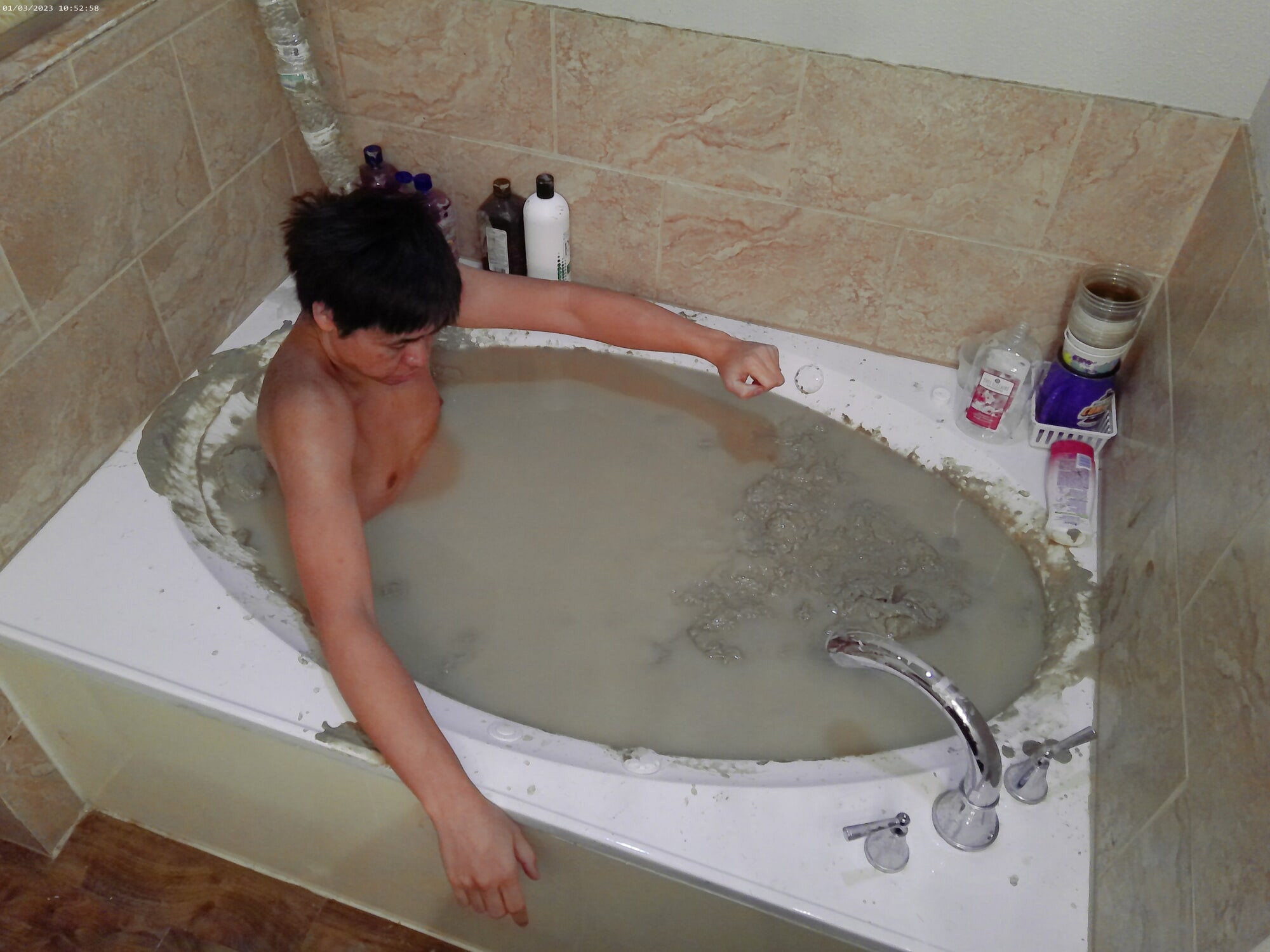Muddy Feet and Solo #12