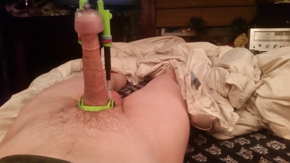 stretching my cock