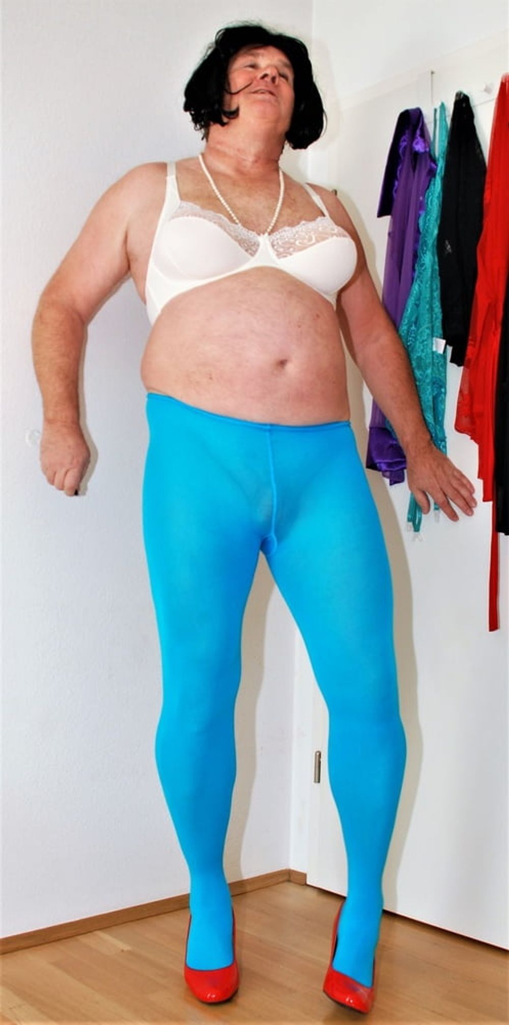 Happy Pantyhose blue #29