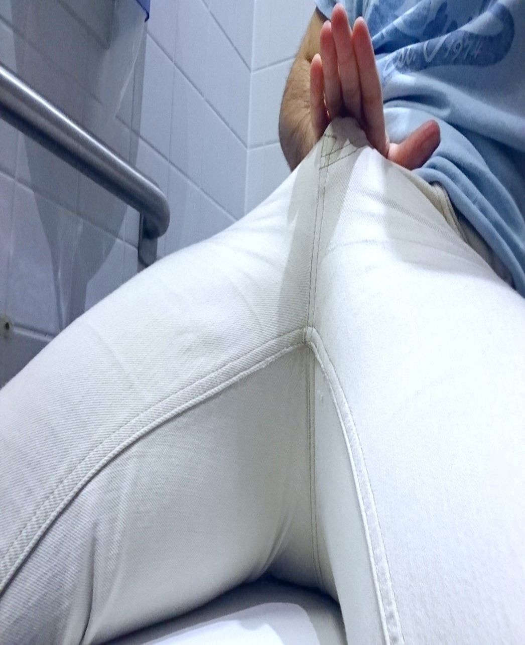 Erection in pants #5