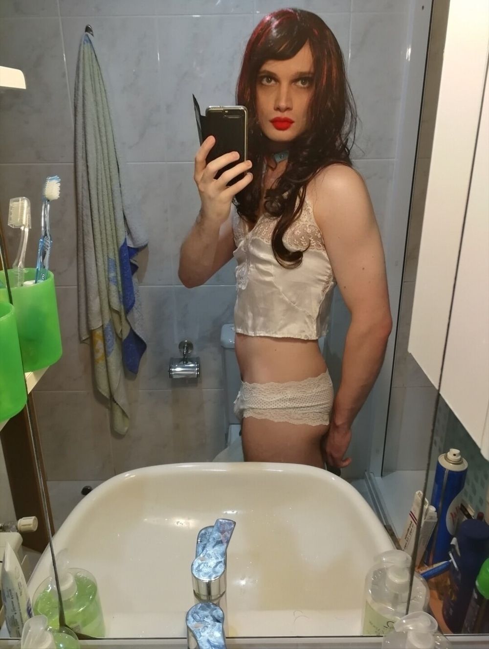 Hot sissy tranny slut 4 BBC #7