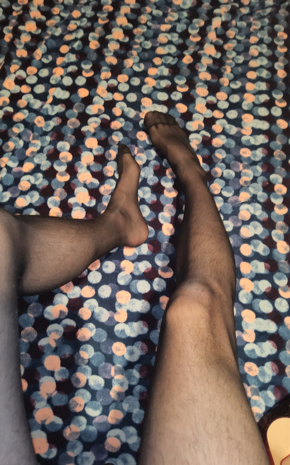 Teasing in My Black Pantyhose #14