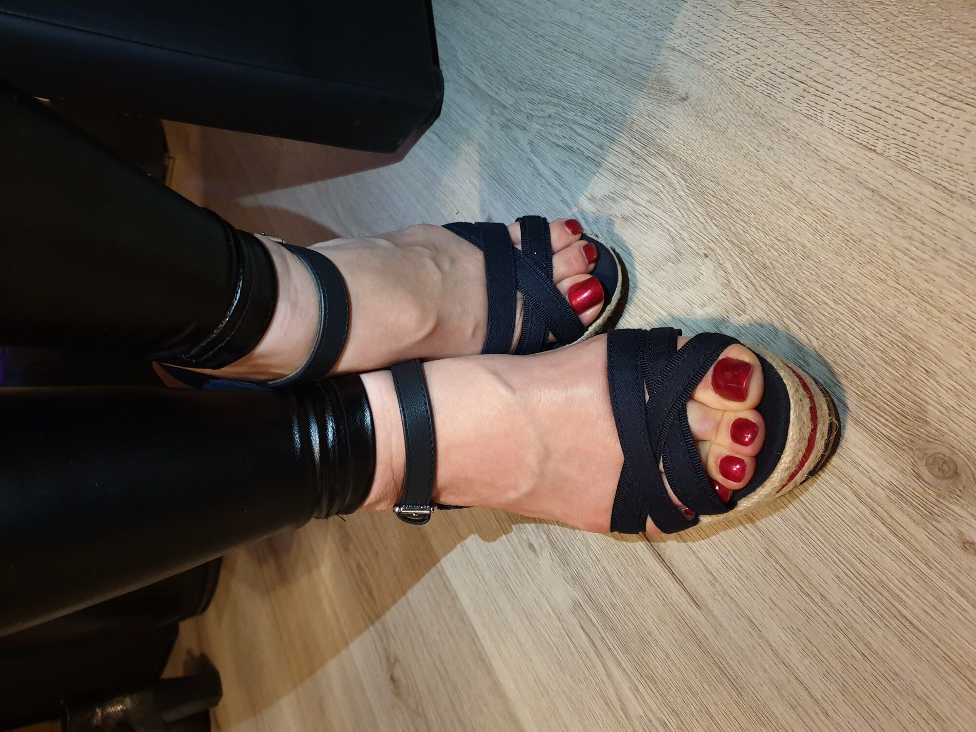 Feet And Heels of my wife #7