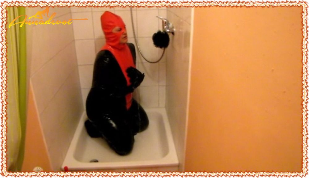 Annadevot - punished in a latex suit #8