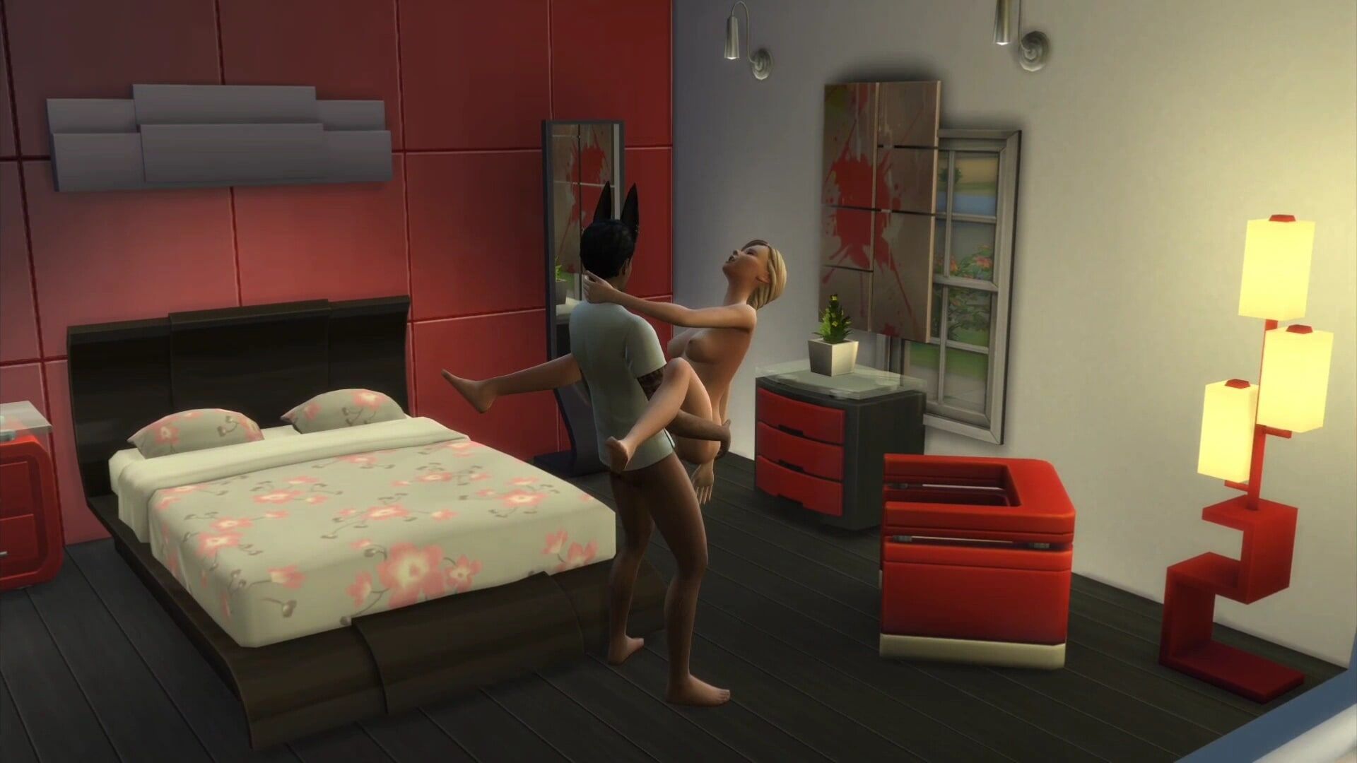 Sims 4 - Wicked Mod Having sex with blonde neighbor #5