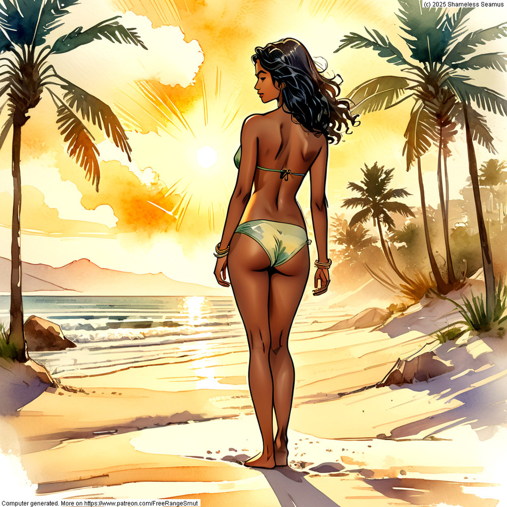 Beach Babe Barely Bewitching #15