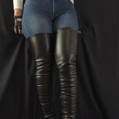 Thigh High Riding Boots Session