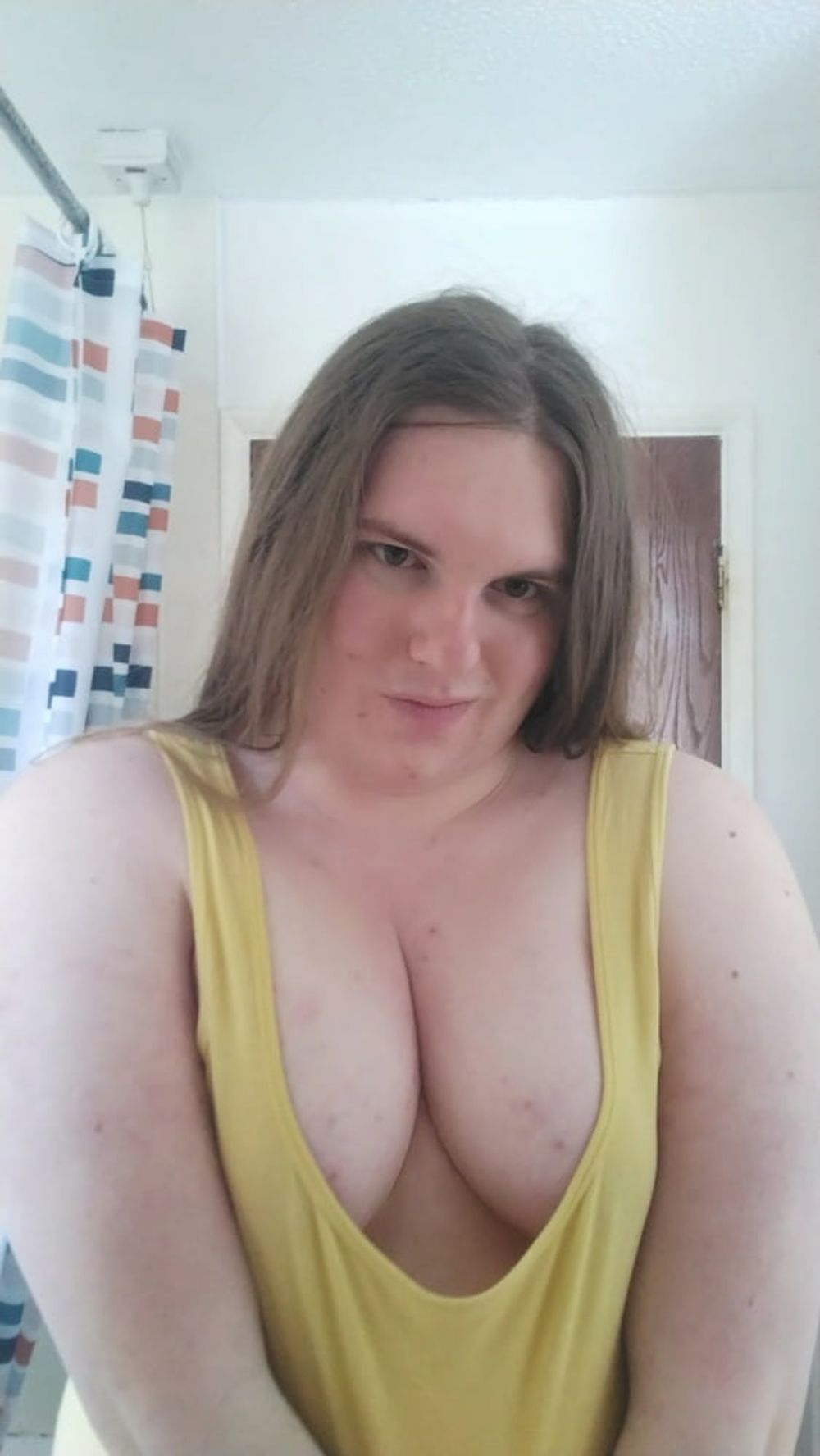 My sexy yellow vest top  #14