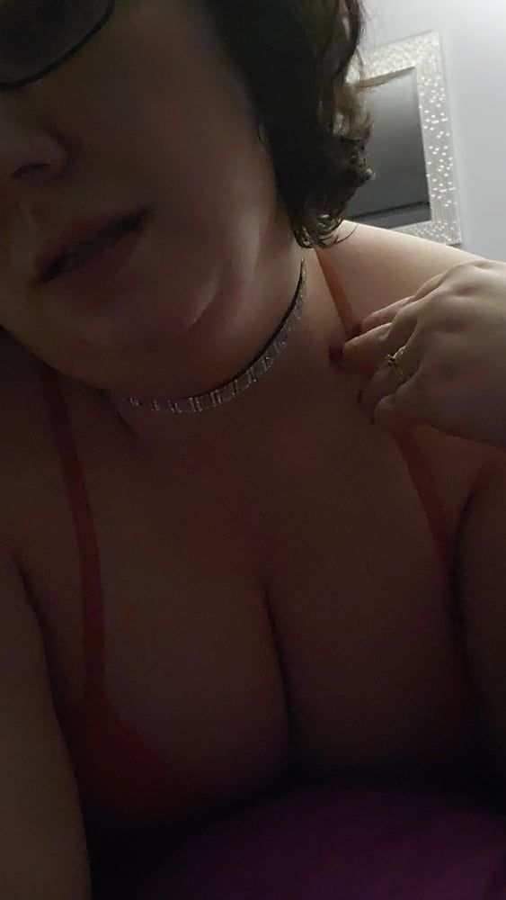 Bored housewife milf with nipple clamps and gag #27