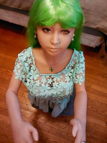 Nina's green dress 2 #6