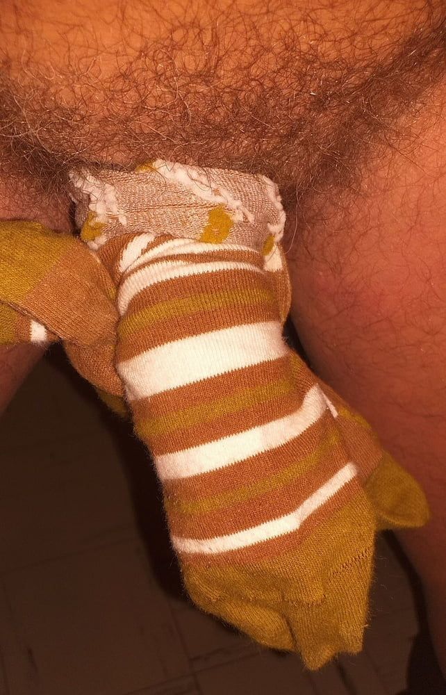 Dick, Socks and my Cum #24
