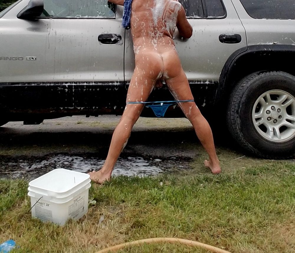 Nude Naked Naughty Car Wash #13