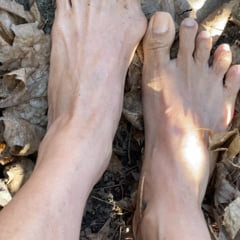 Melove Sexy Small Feet with No Nail Polish