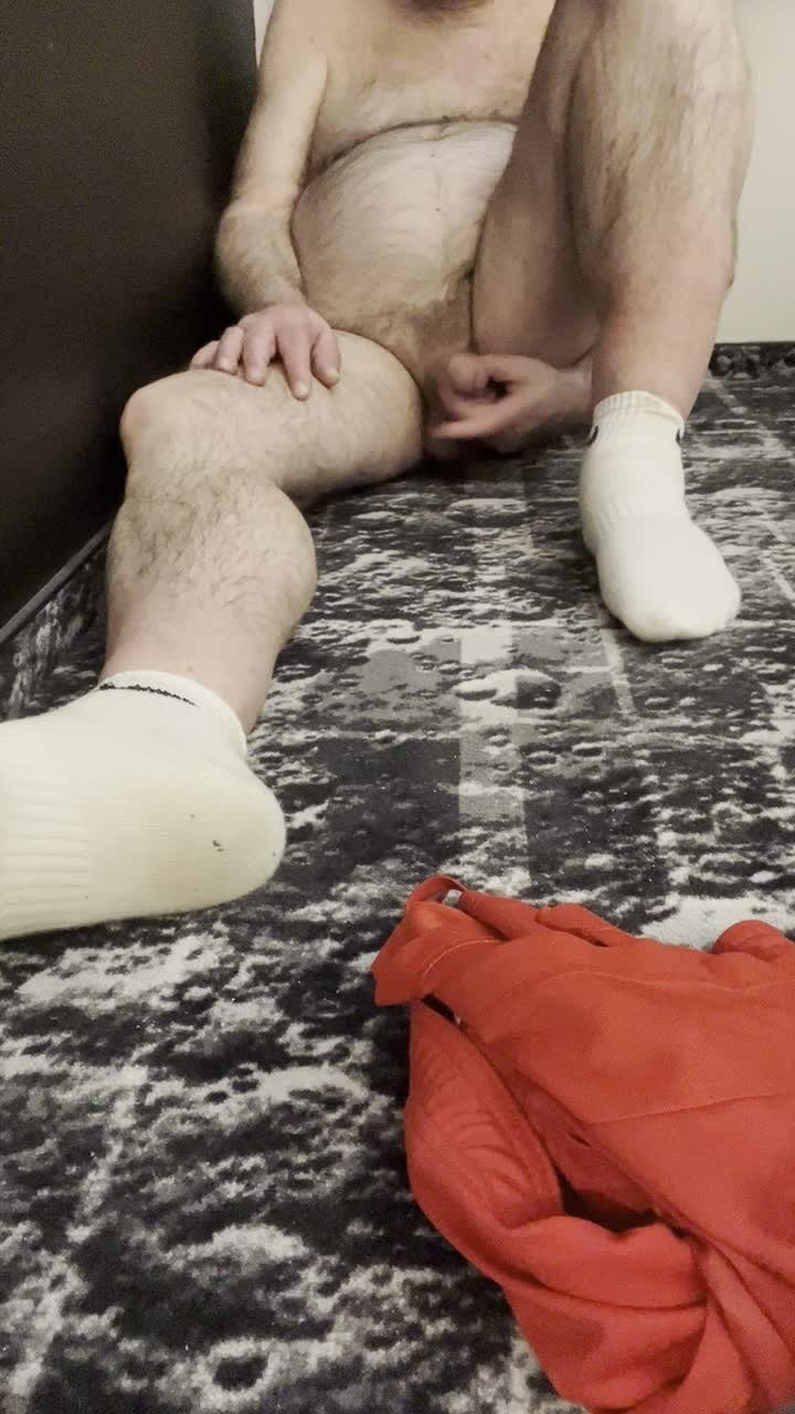 Coach Karl White Socks, Bare Feet Bare Balls 5835 #35