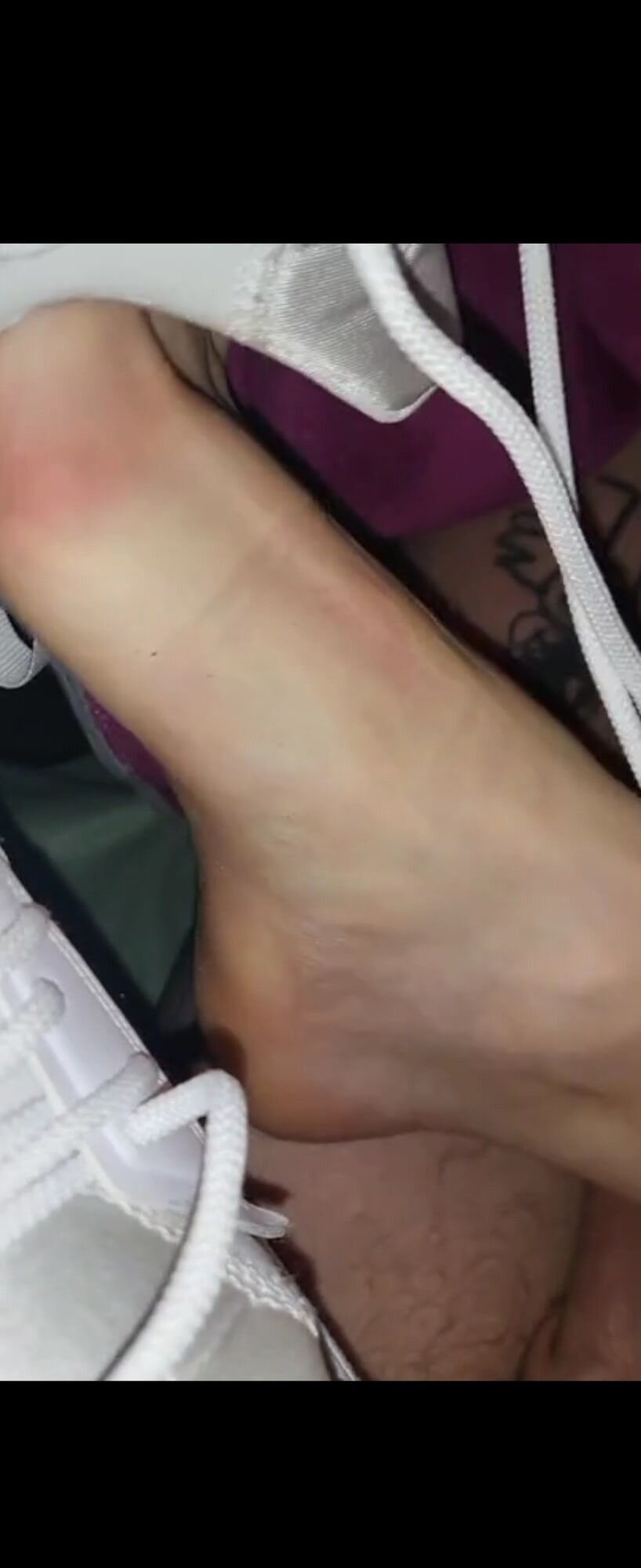 5 days unwashed feet in sneaker footjob  #8